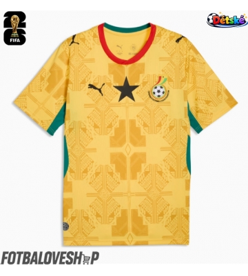 Ghana Dětské Venkovní Dres MS 2026 Krátký Rukáv (+ trenýrky)